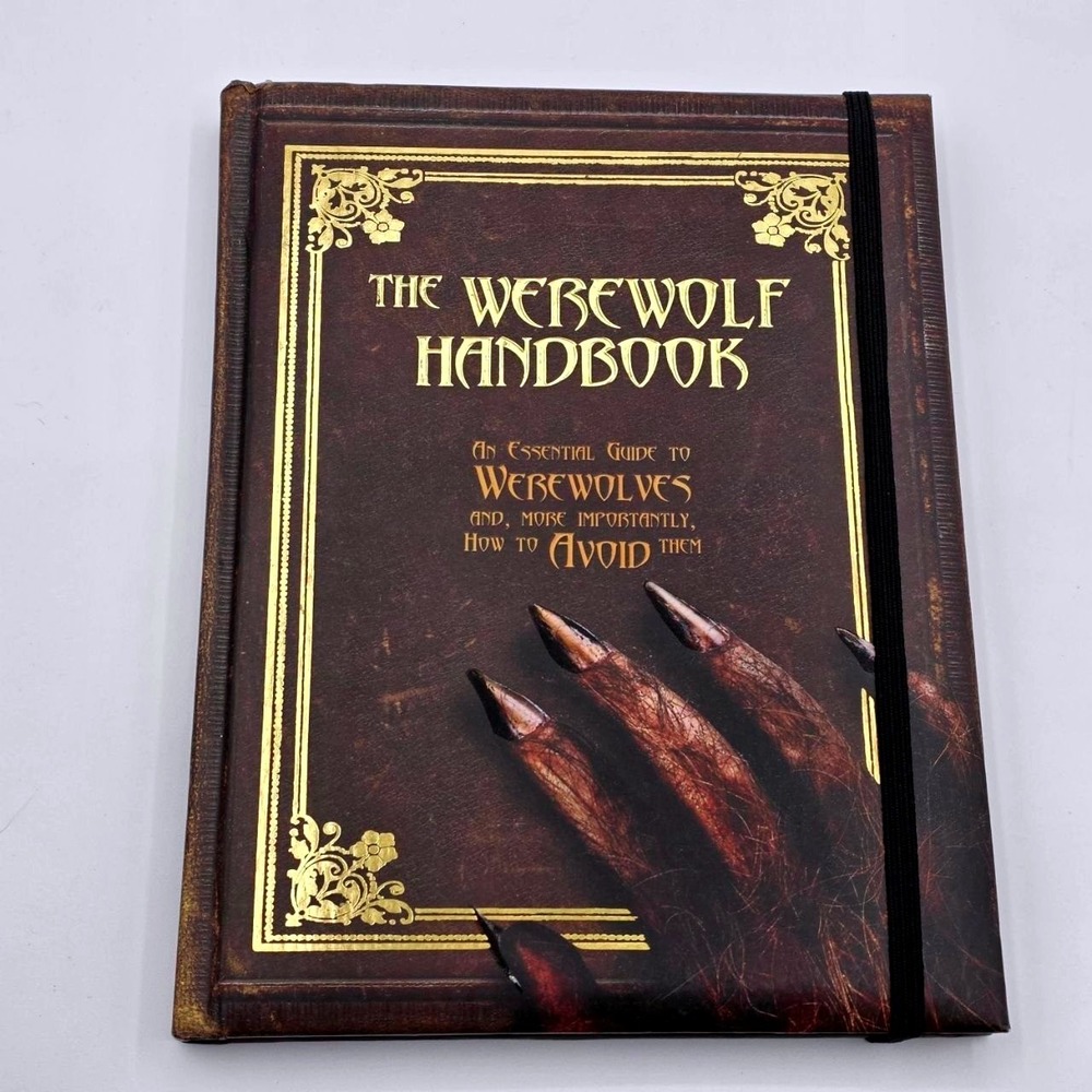 The Werewolf Handbook Robert Curran Barron's 2010 Hardcover First Edition Lore